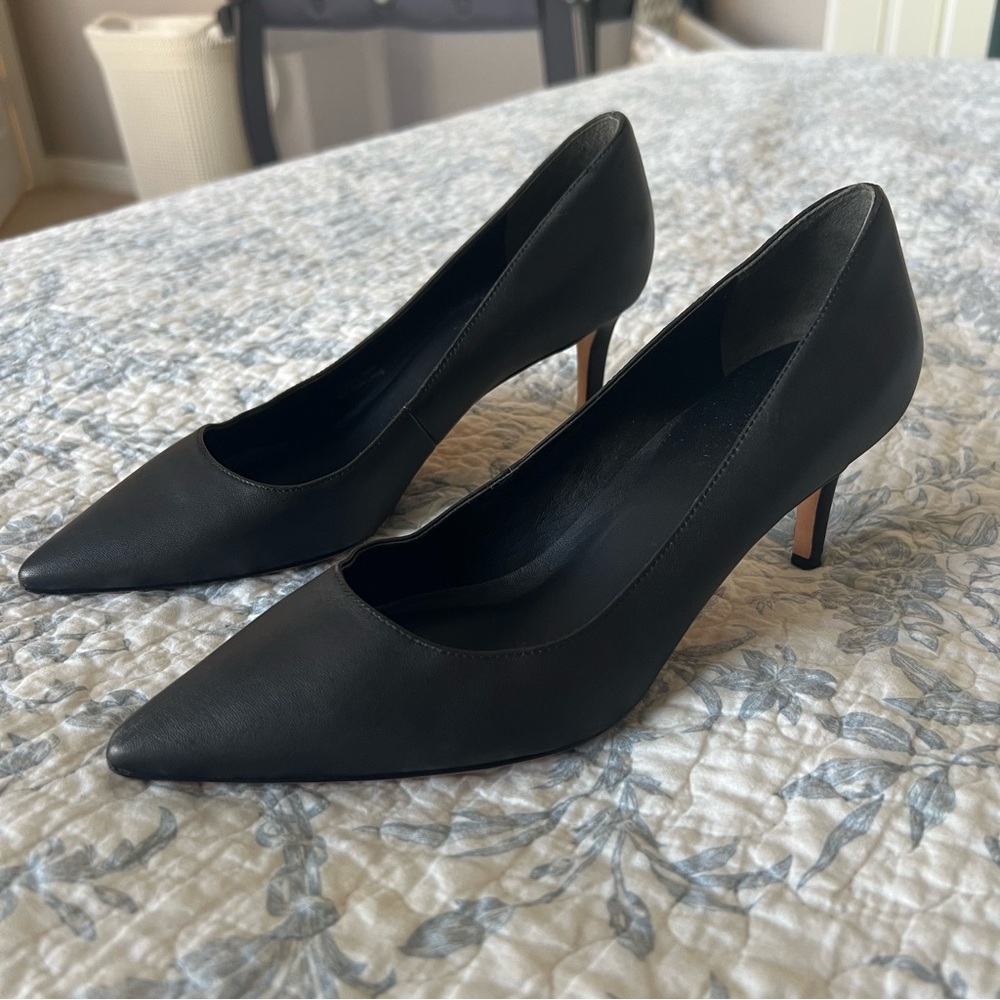 Via Spiga Black Heels